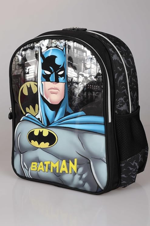 Lisanslı Batman İlkokul Çantaları, Erkek Çocuk Okul Çantası, Süper Kahraman Karakterli