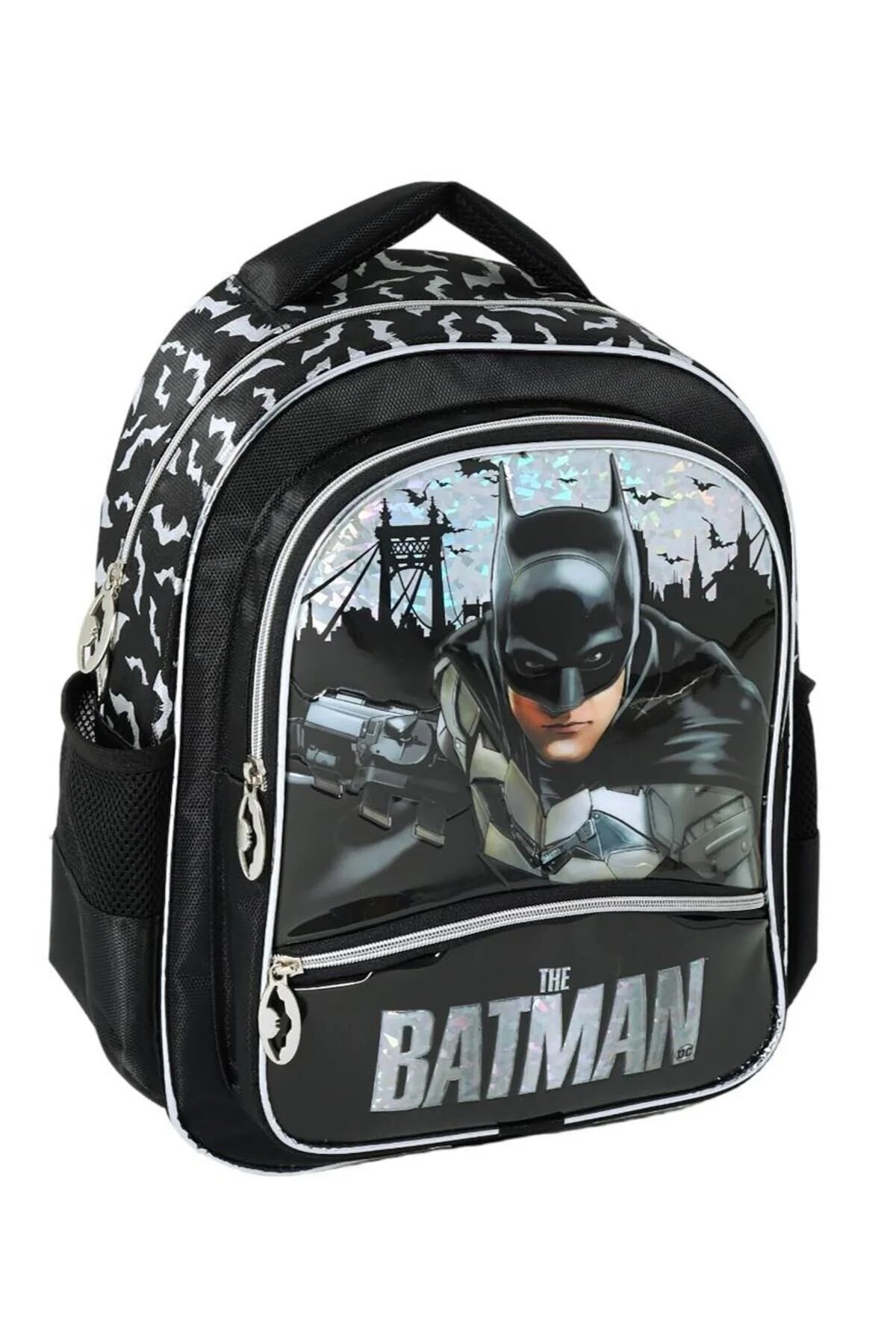 Lisanslı Batman İlkokul Çantaları, Erkek Çocuk Okul Çantası, Süper Kahraman Karakterli