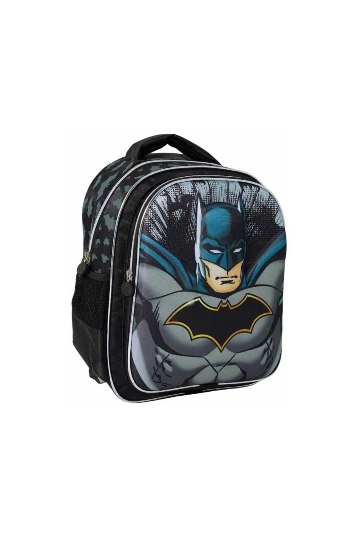 Lisanslı Batman İlkokul Çantaları, Erkek Çocuk Okul Çantası, Süper Kahraman Karakterli