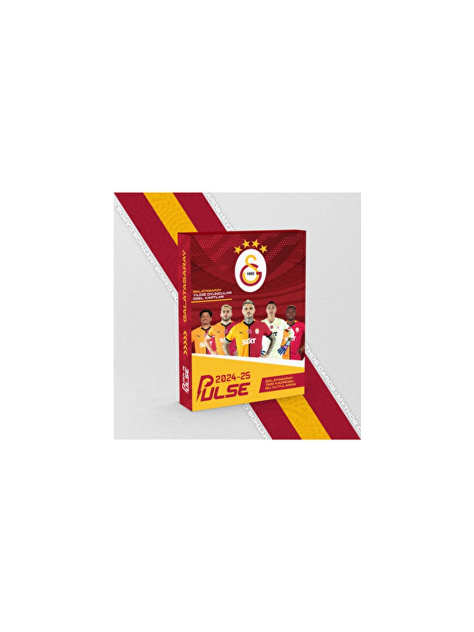Lisanslı Galatasaray Pulse Futbolcu Kartları 2024-25 - 12 Kart