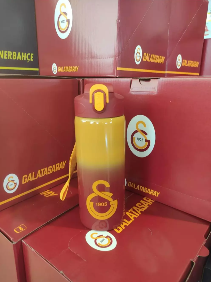Lisanslı Galatasaray Çelik Matara 600ML