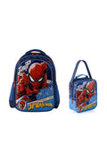 Lisanslı İlkokul Çanta ve Beslenme Çantası Seti 2li Wall Crawler