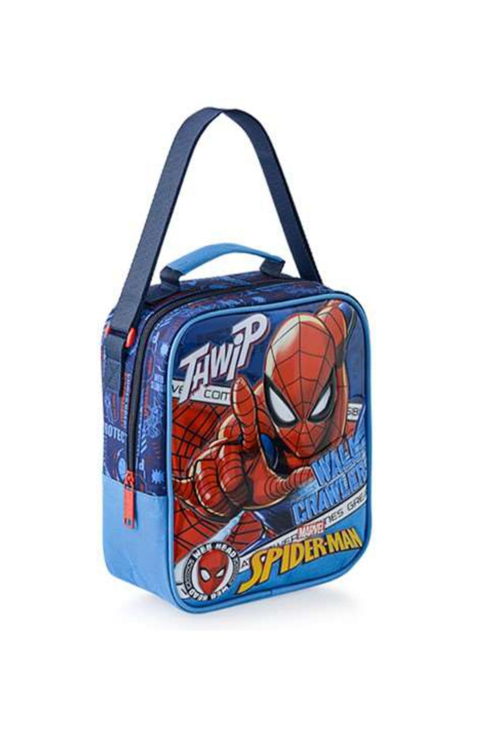 Lisanslı İlkokul Çanta ve Beslenme Çantası Seti 2li Wall Crawler