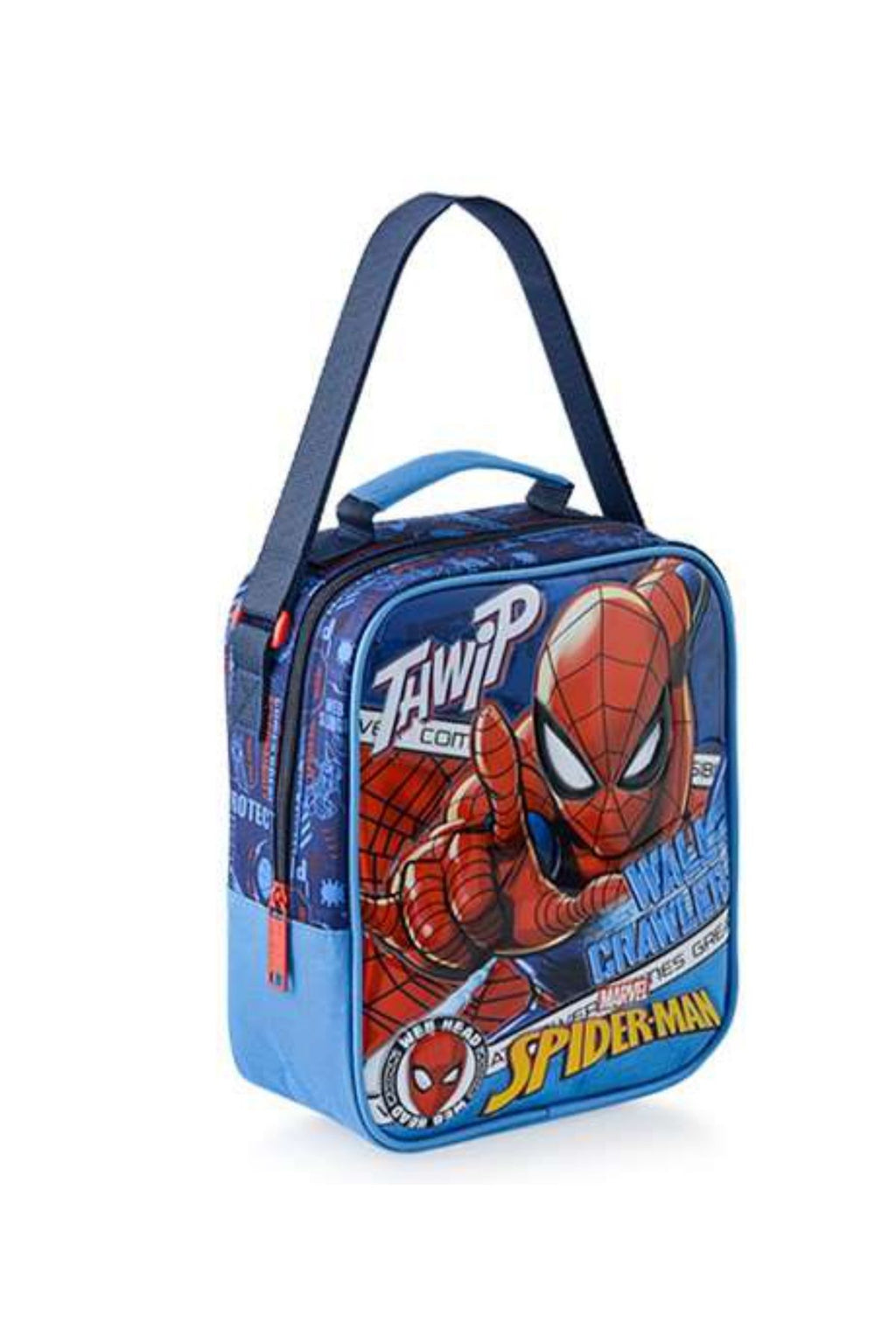 Lisanslı İlkokul Çanta ve Beslenme Çantası Seti 2li Wall Crawler
