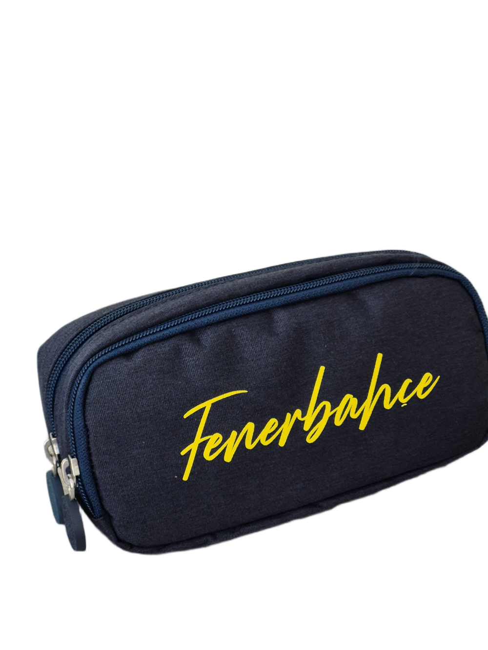 Lisanslı Fenerbahçe Sarı Logo Kalem Çantası Çift Bölmeli 24725 Kalemlik