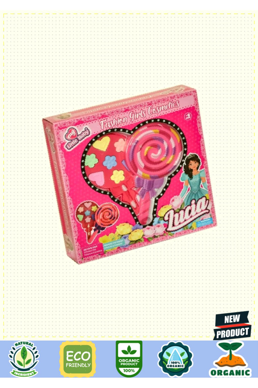 Lmn176 Lolipop Tekli Makyaj Seti -limon 5 Litre Kız Erkek Çocuk Oyuncakları Eğitici Oyuncaklar