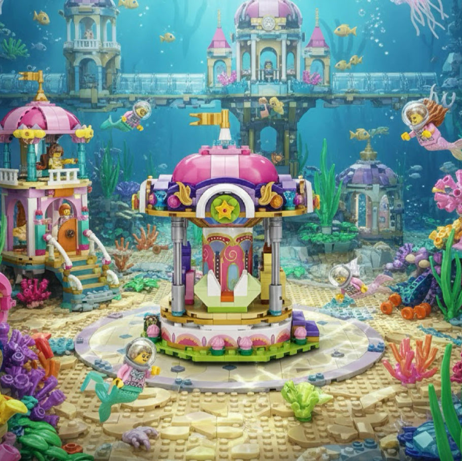 Lunapark Serisi: Atlı Karınca | 406 Parça Mikro Bloklar | 6+ Yaş