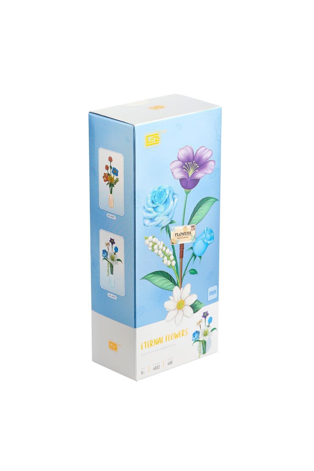 LZ4602 LOZ Çiçek Blok Seti 488 Parça -Vagon life