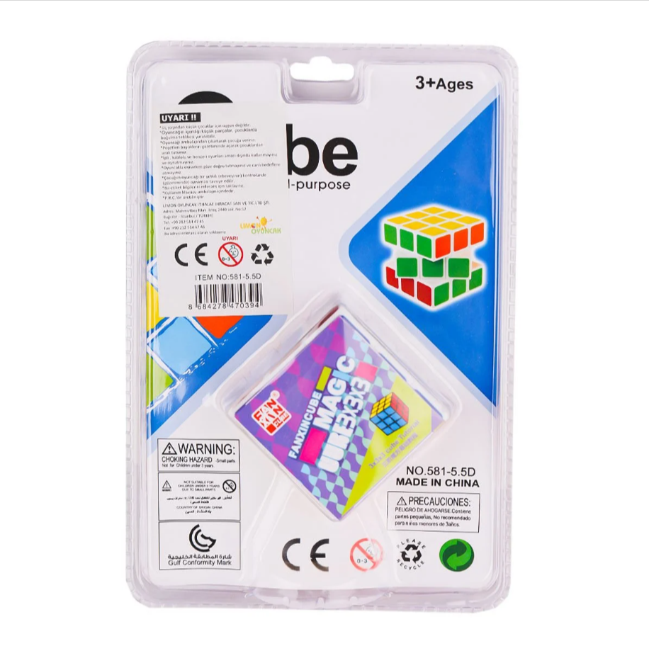 Magic Cube Zeka Küpü 3x3 5cm