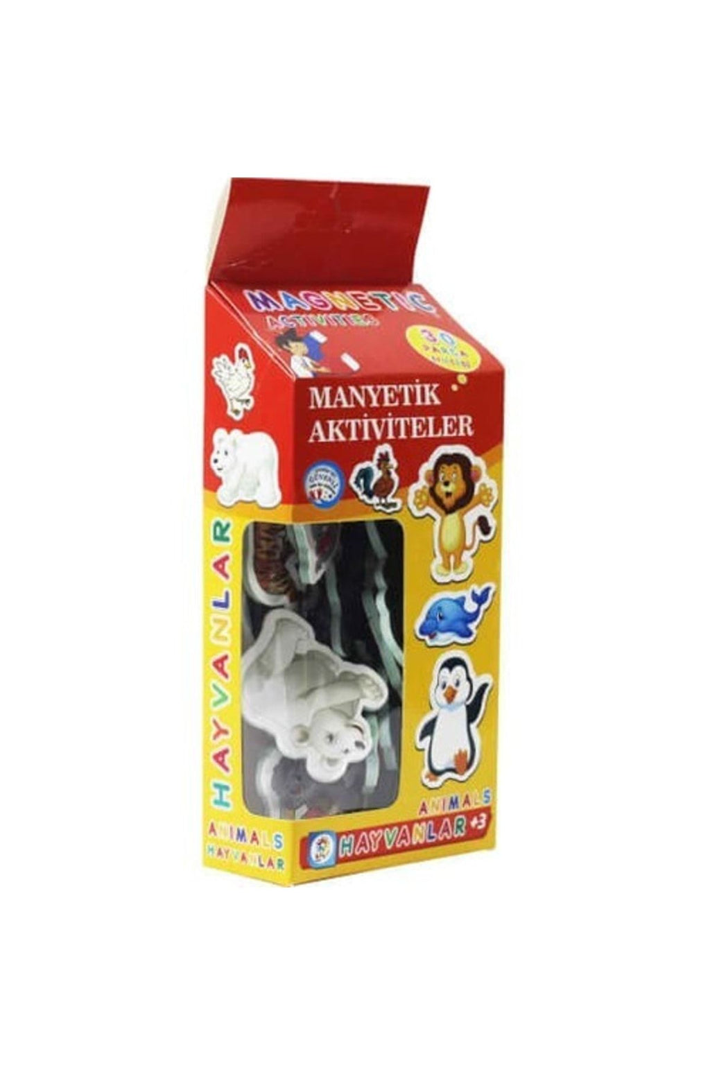 Magnet Hayvanlar Eğitim Seti 30 Parça