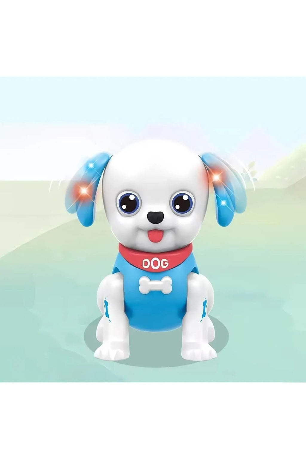 Mavi Fun Dog Sesli Işıklı Hareketli Pilli Köpek 40272
