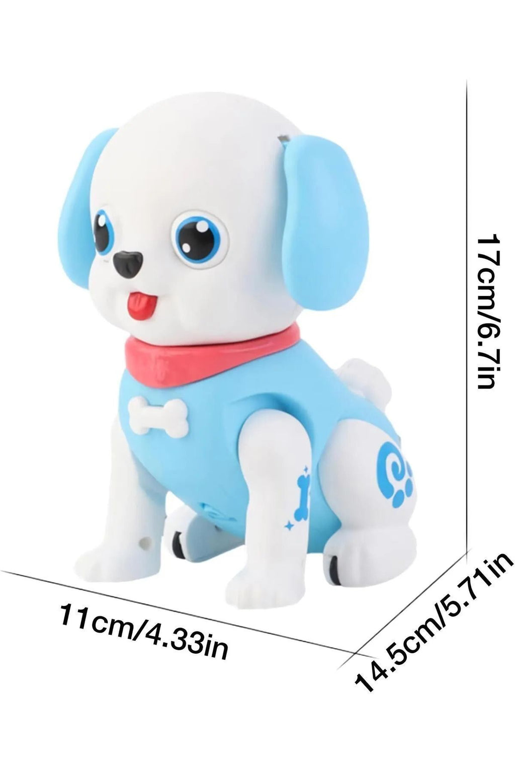 Mavi Fun Dog Sesli Işıklı Hareketli Pilli Köpek 40272