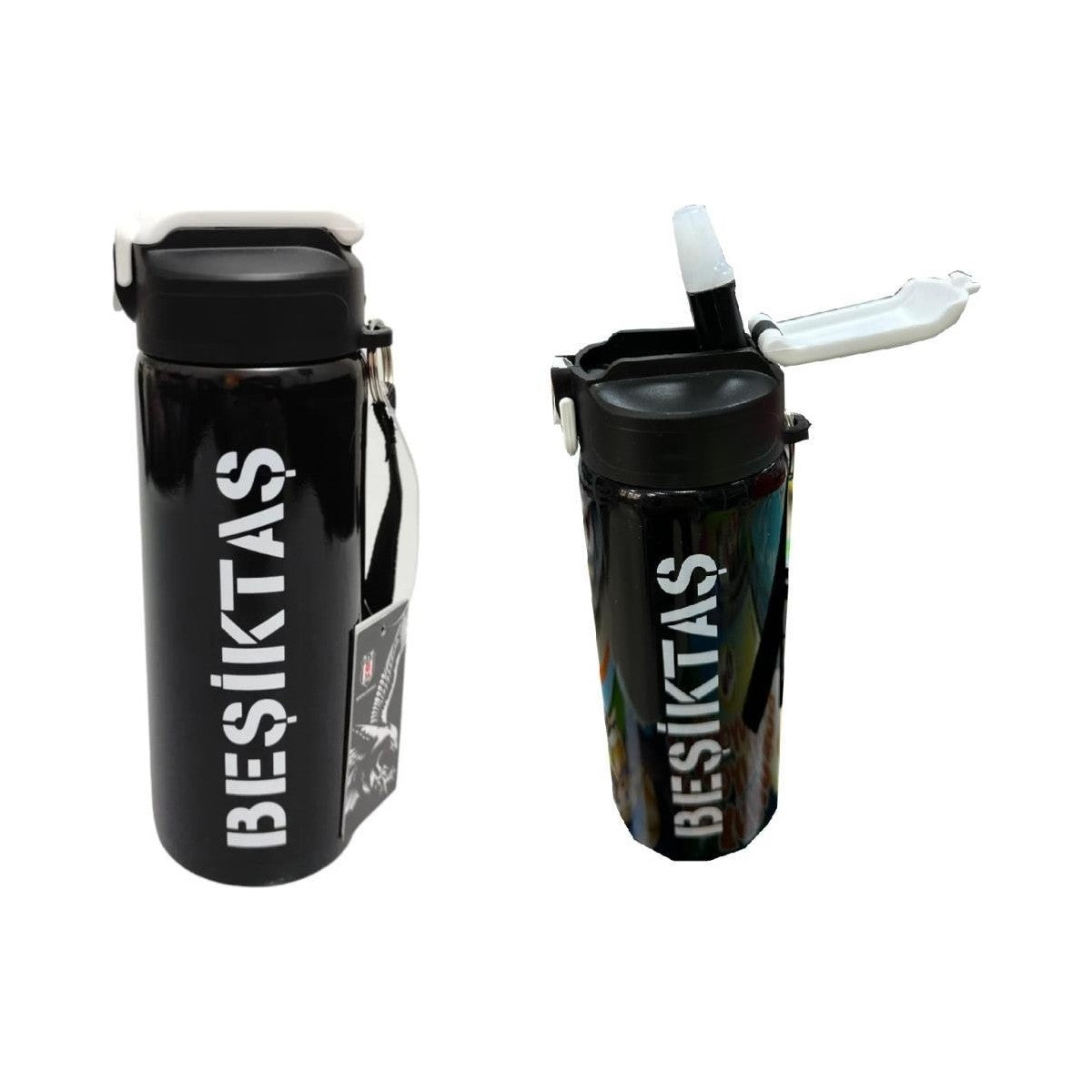 Me Çanta Beşiktaş Çelik Matara Me Collection Crack Siyah No: 24365