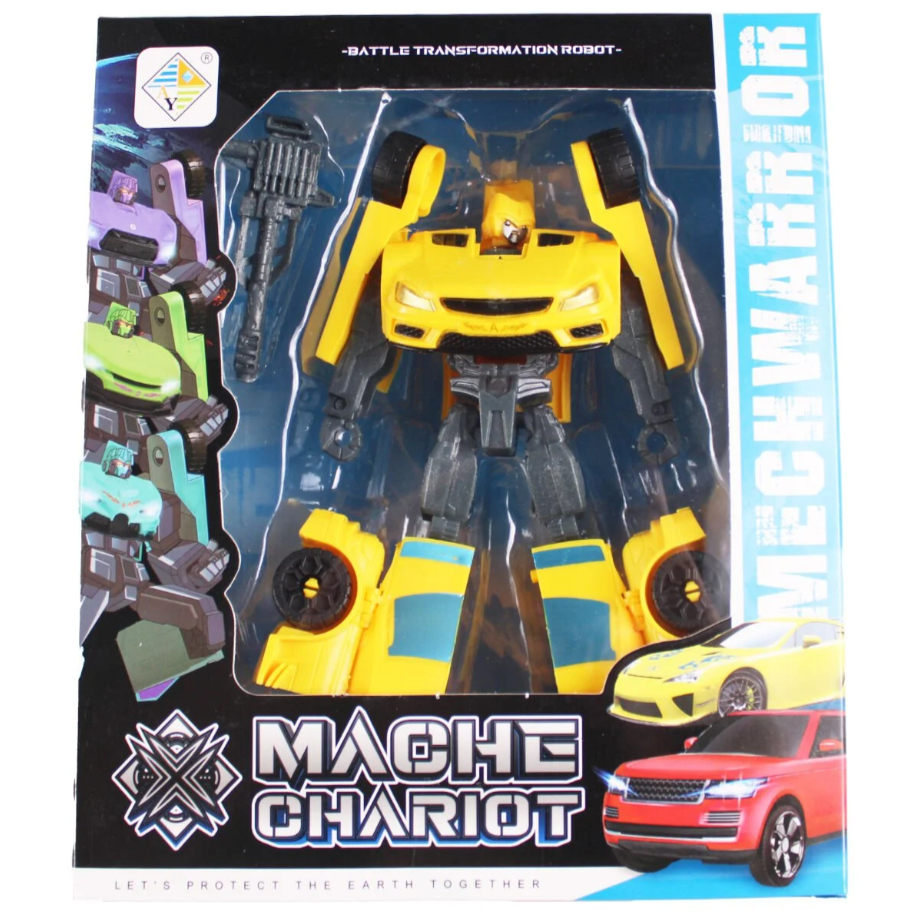 Mecha Warrior Mache Chariot Dönüşebilen Transformer Araba