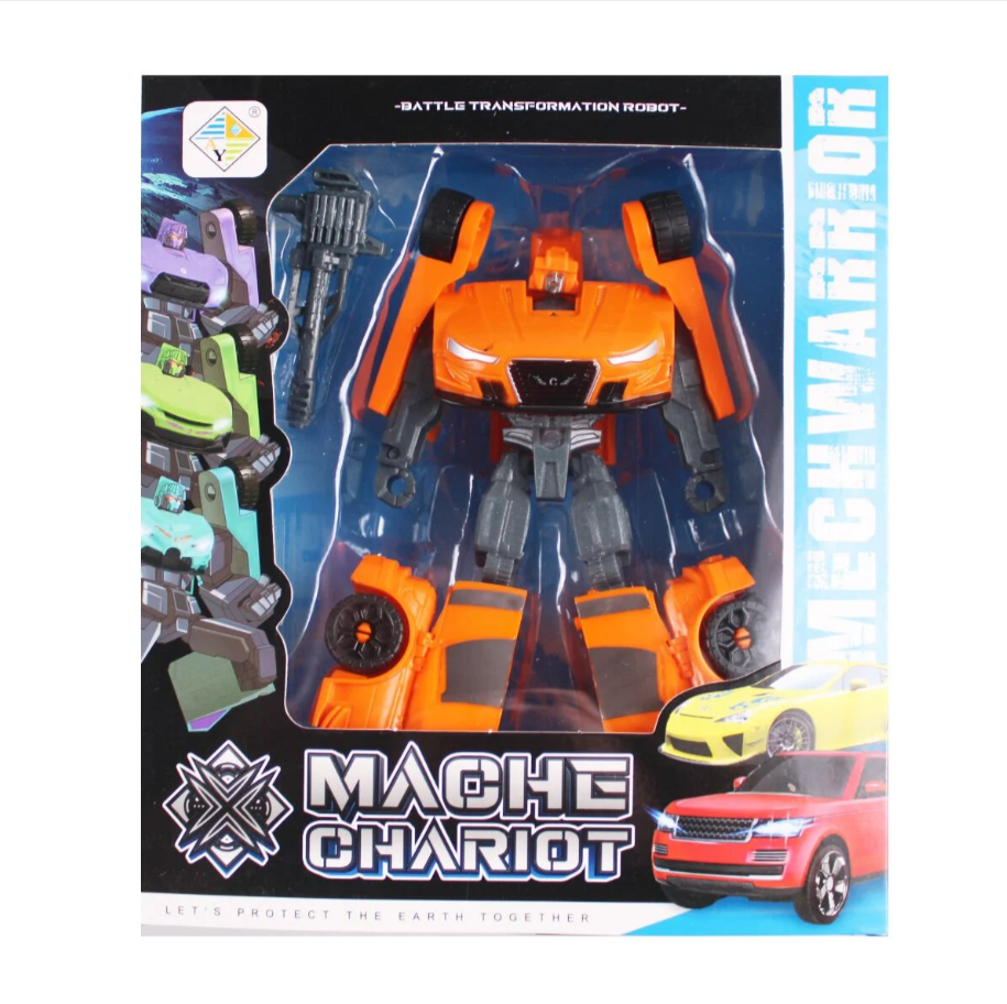 Mecha Warrior Mache Chariot Dönüşebilen Transformer Araba