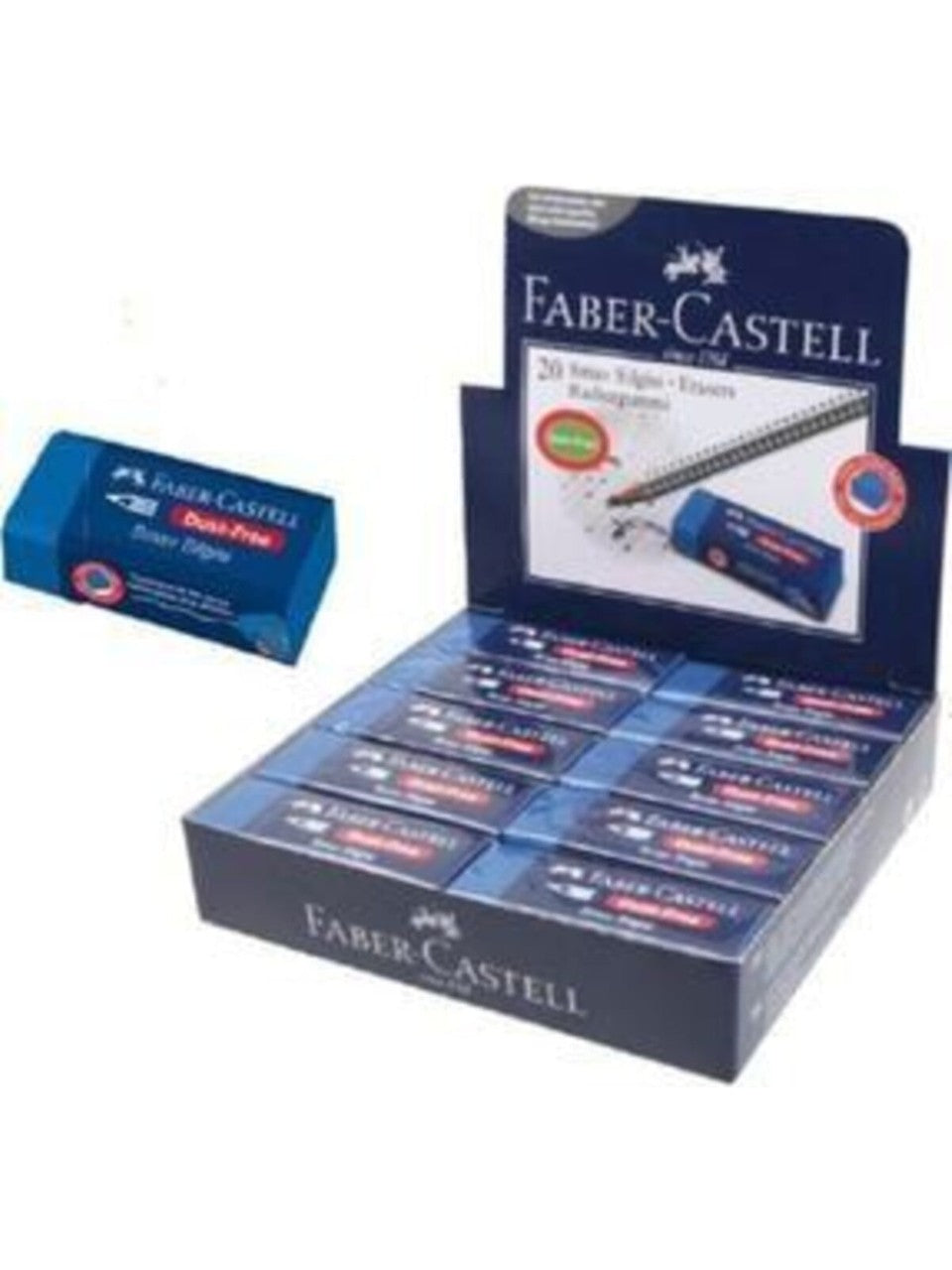 Faber-castell Sınav Silgisi (1301872-20) 18 72 12 (20 Li Kutu)