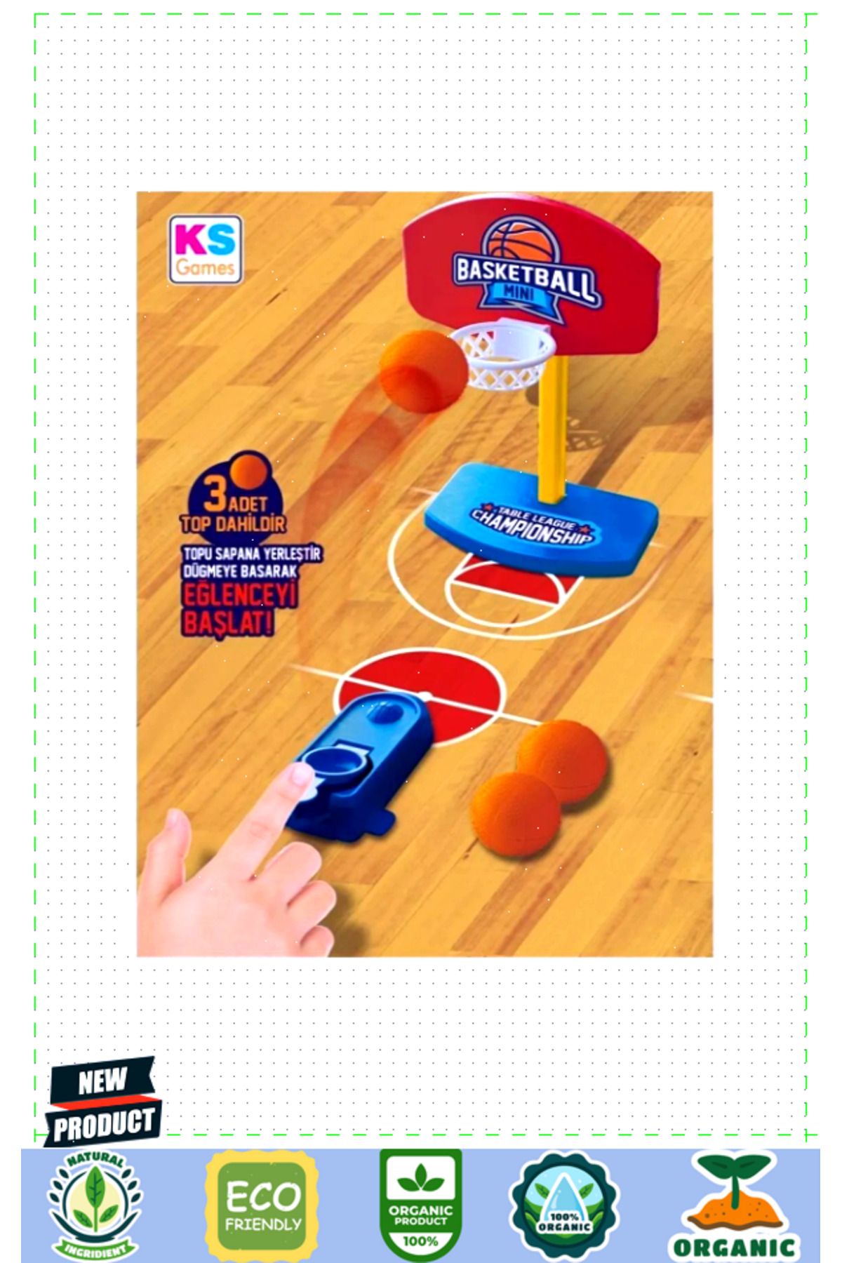 Mini Basketbol Oyun Seti Kız Erkek Çocuk Oyuncakları Eğitici Oyuncaklar