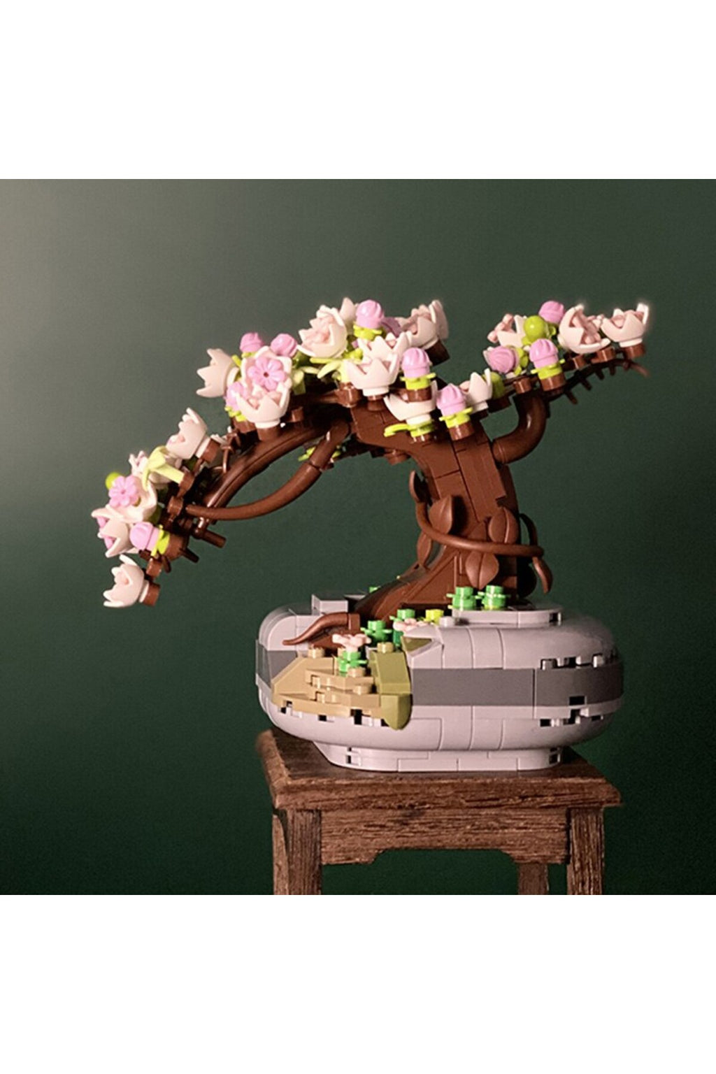 mini ebedi sakura ağacı yapı blokları 426 parça Sakura Tree