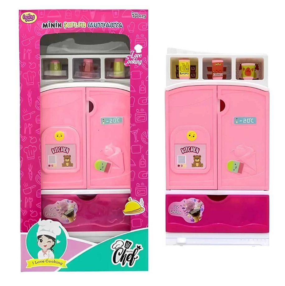 Minik Şefler Buzdolabı Raflı