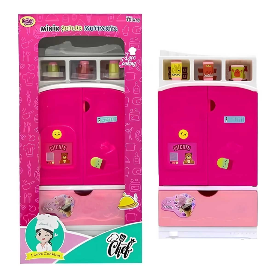 Minik Şefler Buzdolabı Raflı
