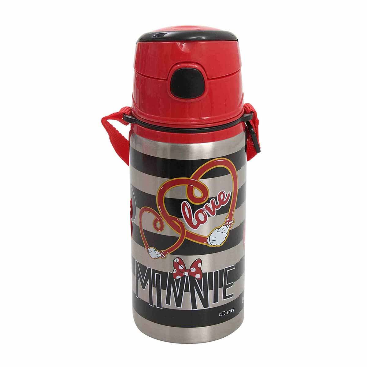 Minnie Mouse Lisanslı Çelik Matara 500 Ml