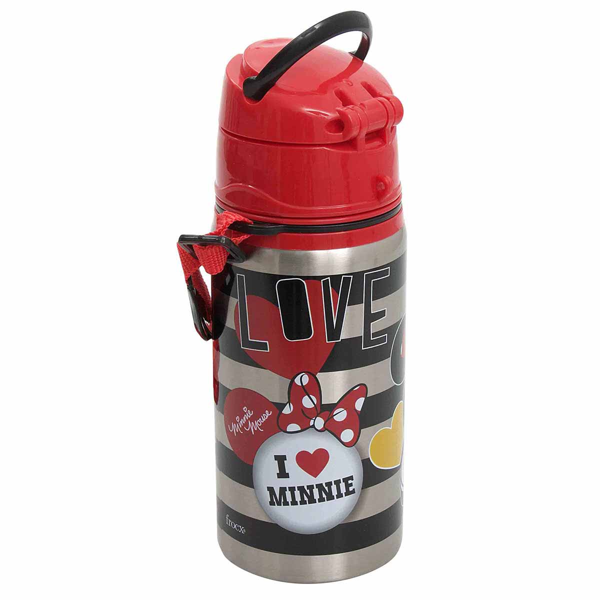Minnie Mouse Lisanslı Çelik Matara 500 Ml