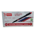 MK-419 S Permanent Marker Silgili CD Kalemi 12'li Kırmızı