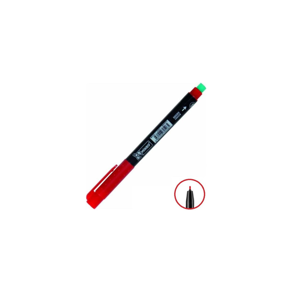 MK-419 S Permanent Marker Silgili CD Kalemi 12'li Kırmızı