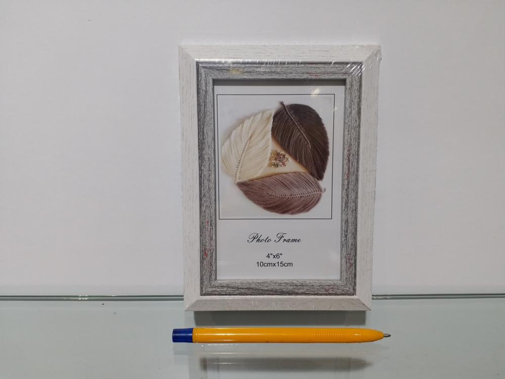 Beyaz Cam Çerçeve 10 x 15 cm