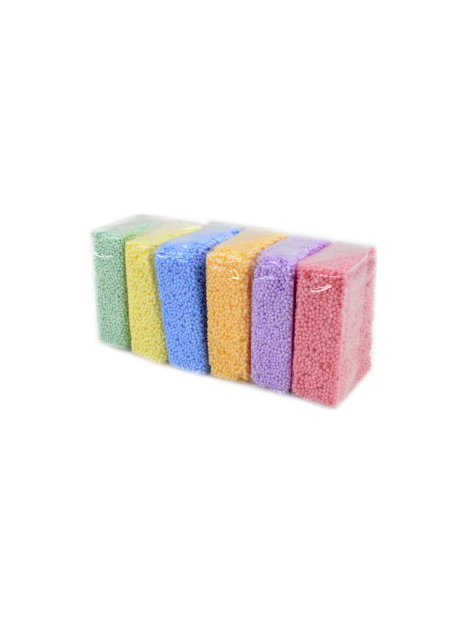Kurumayan Köpüklü Oyun Hamuru 10gr PVC Kutu 6'lı
