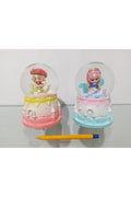 Müzikli Ve Işıklı Kar Küresi 16cm 4148 Mavi