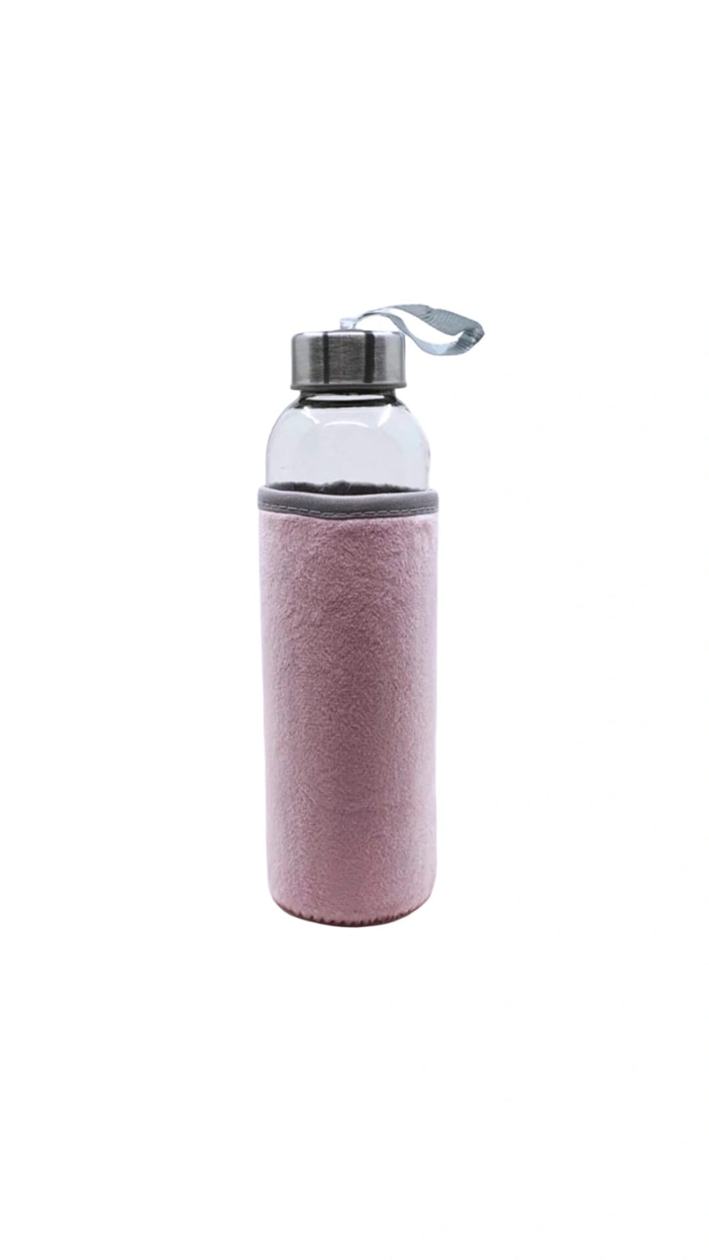 My Bottle Peluş Kılıflı Cam Matara 750 ml