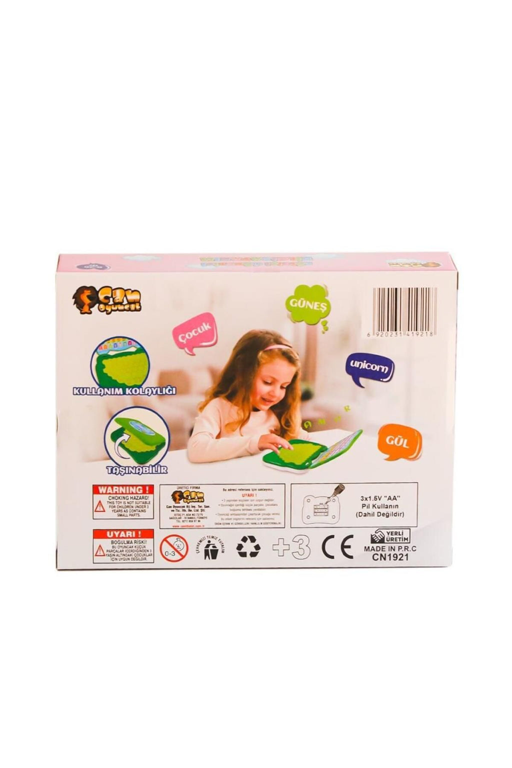 Nessiworld CN1921 Türkçe Laptop -Birliktoys