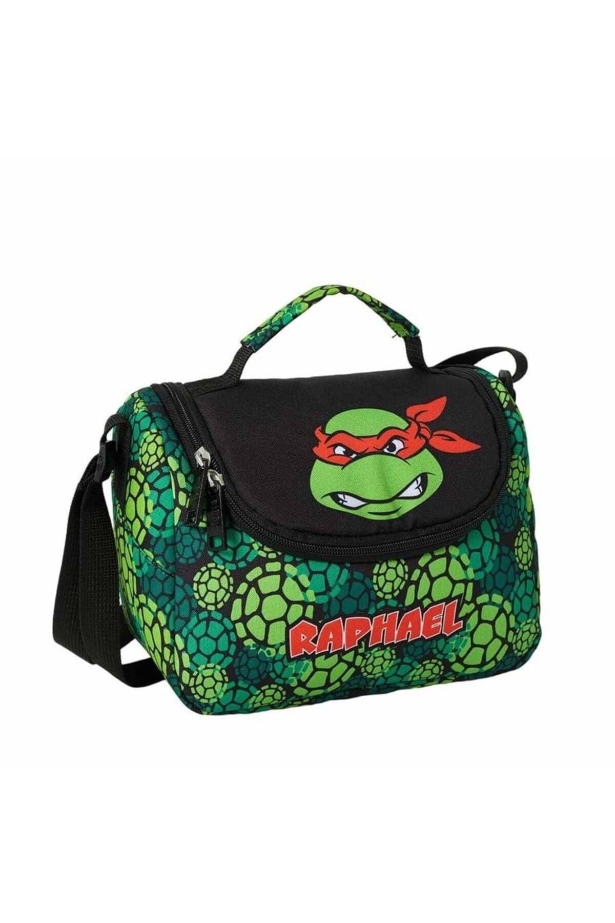 Ninja Turtles İlk Ve Ortaöğretim Okul Çantası-Beslenme Ve kalem Çantası Seti
