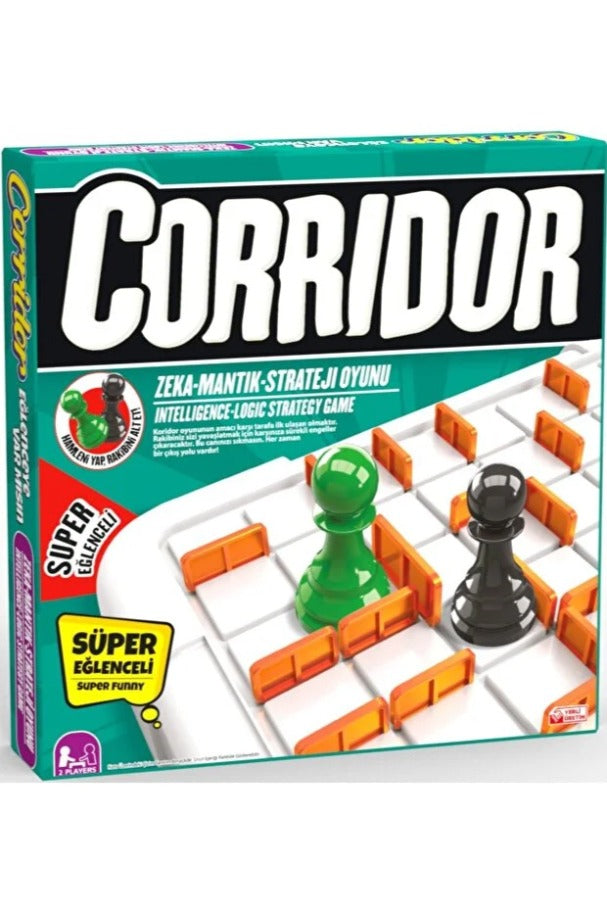 Koridor Engel Barikat Labirent Zeka ve Akıl Strateji Oyunu Corridor