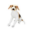 Oturan Beagle Peluş Köpek 68 cm