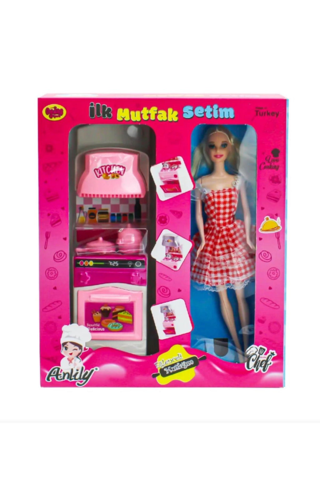 Oydaş Oyuncak 02367 Ilk Mutfak Setim Fırın Bebekli