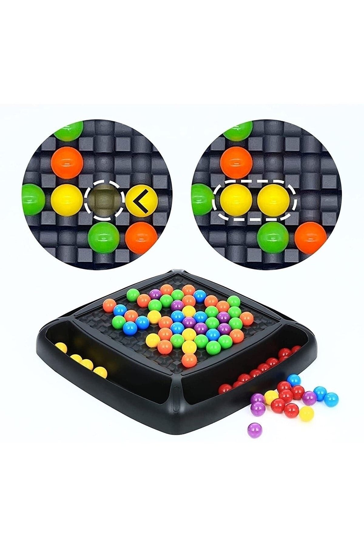 Oyuncak Candy Game Eşleştirme Oyunu Renkli Toplar Şeker Oyunu Eğitici Zeka Geliştirici