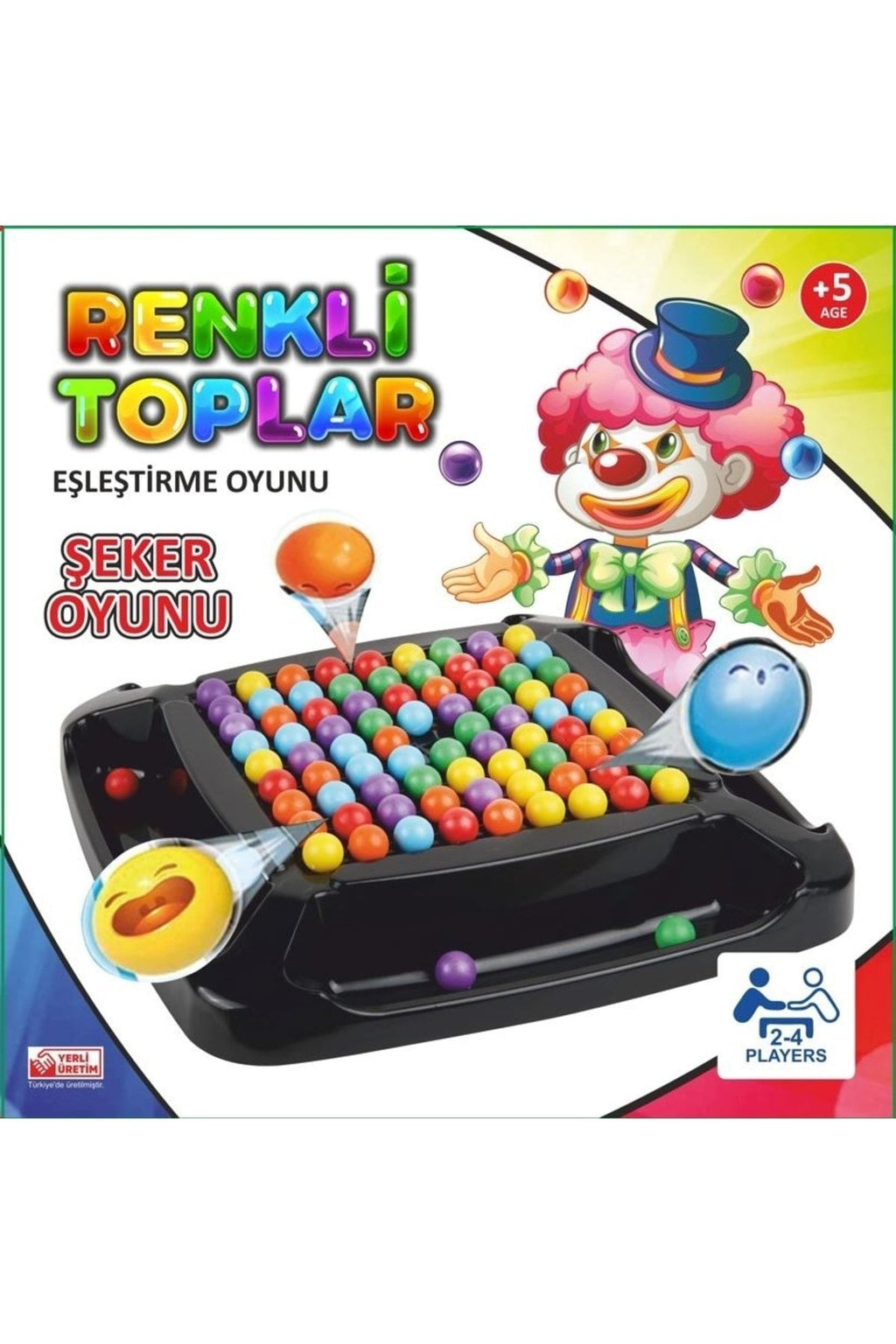 Oyuncak Candy Game Eşleştirme Oyunu Renkli Toplar Şeker Oyunu Eğitici Zeka Geliştirici
