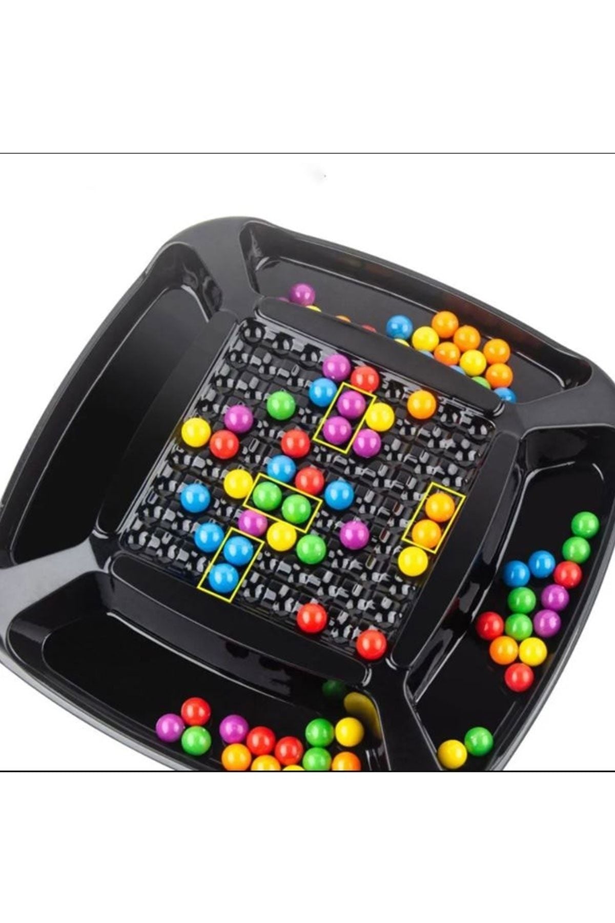 Oyuncak Candy Game Eşleştirme Oyunu Renkli Toplar Şeker Oyunu Eğitici Zeka Geliştirici