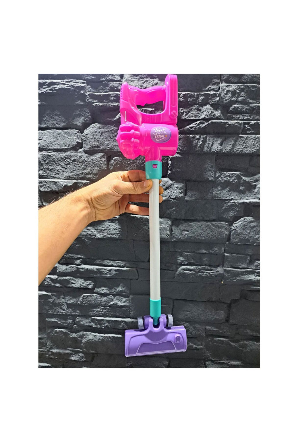 Oyuncak Elektrikli Süpürge - Dikey Model 55 cm boyunda