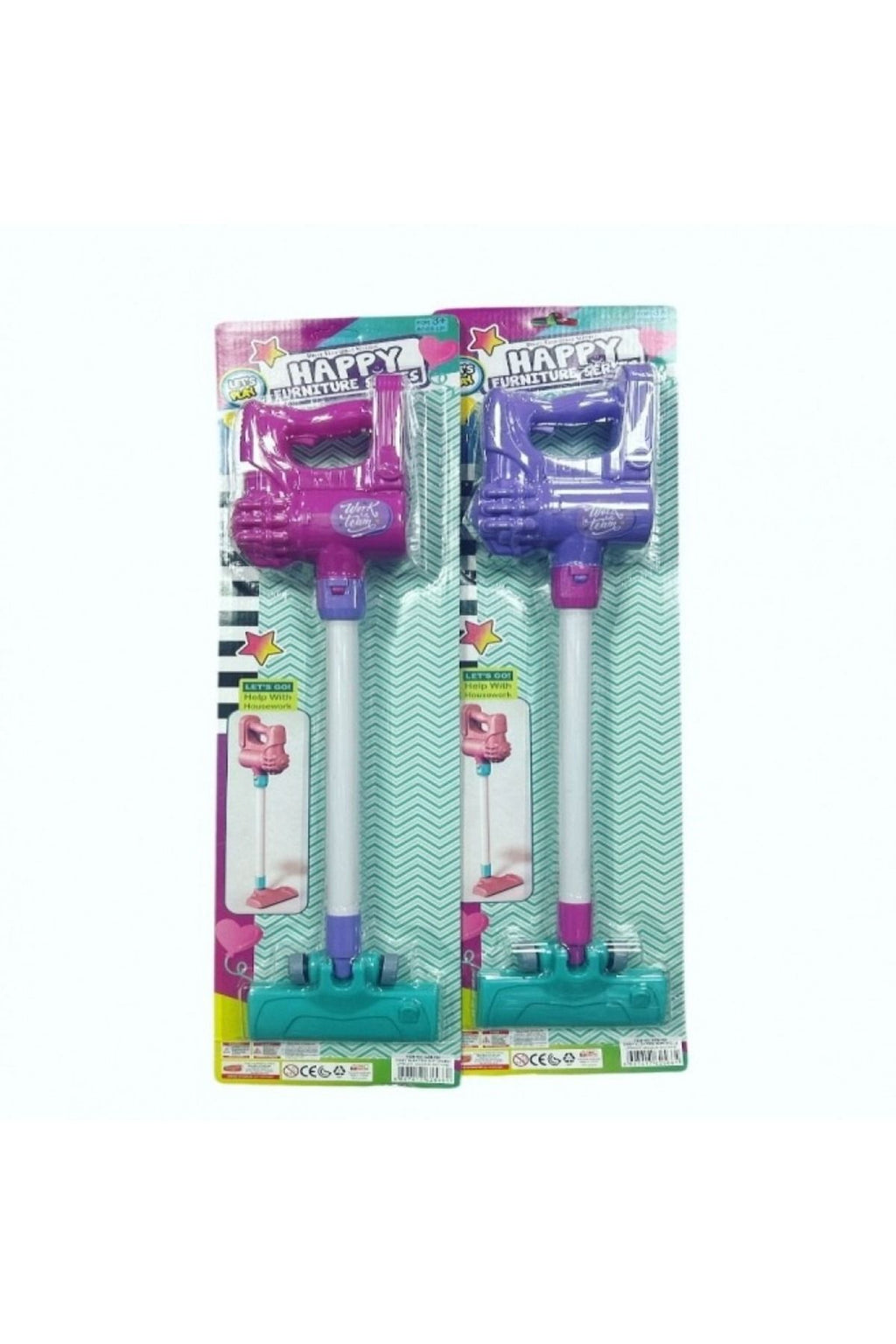Oyuncak Elektrikli Süpürge - Dikey Model 55 cm boyunda
