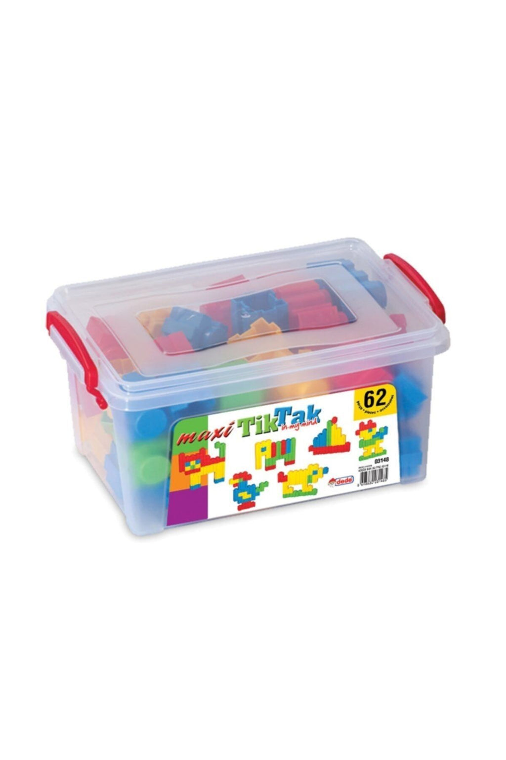 Oyuncak Maxi Tik-Tak Lego Puzzle Küçük Boy Box 62 Parça 03148