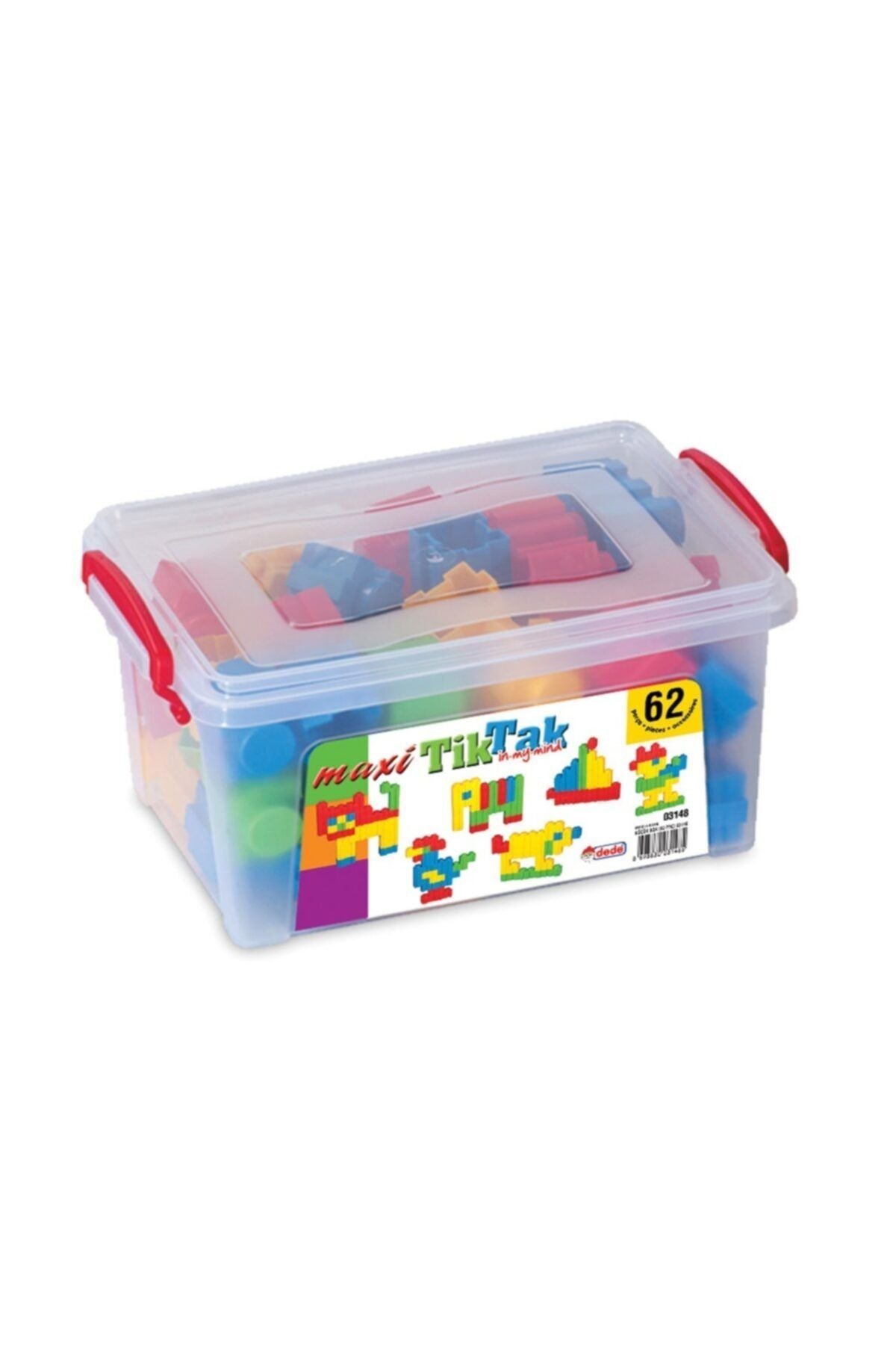 Oyuncak Maxi Tik-Tak Lego Puzzle Küçük Boy Box 62 Parça 03148