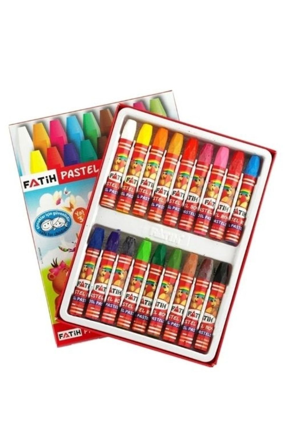 Pastel Boya 18 Renk King Size Kutulu