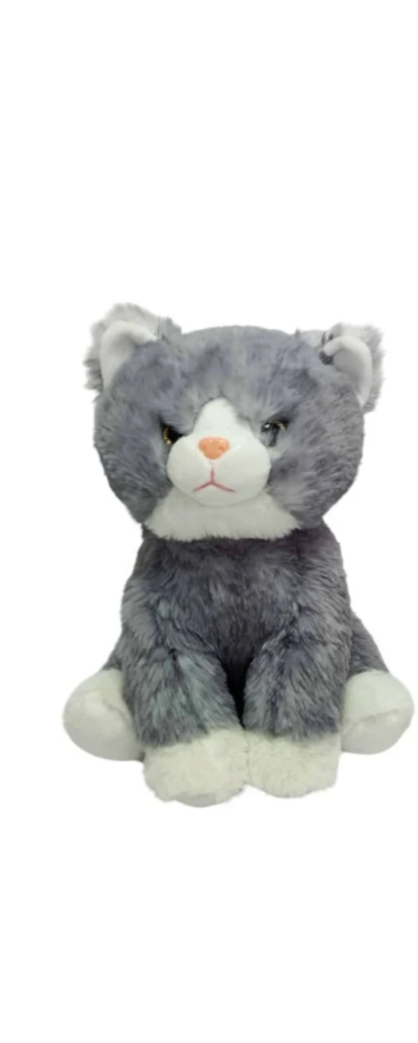 Fluffy Peluş Oturan Kedi 23 cm