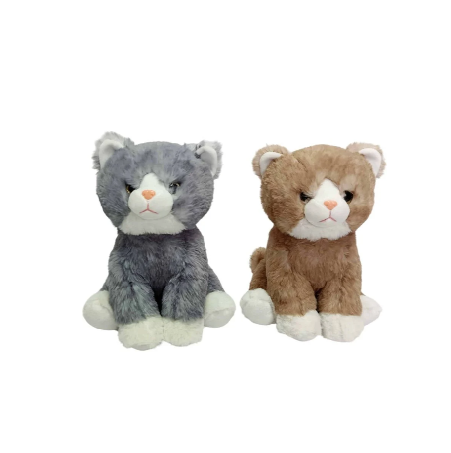 Fluffy Peluş Oturan Kedi 23 cm