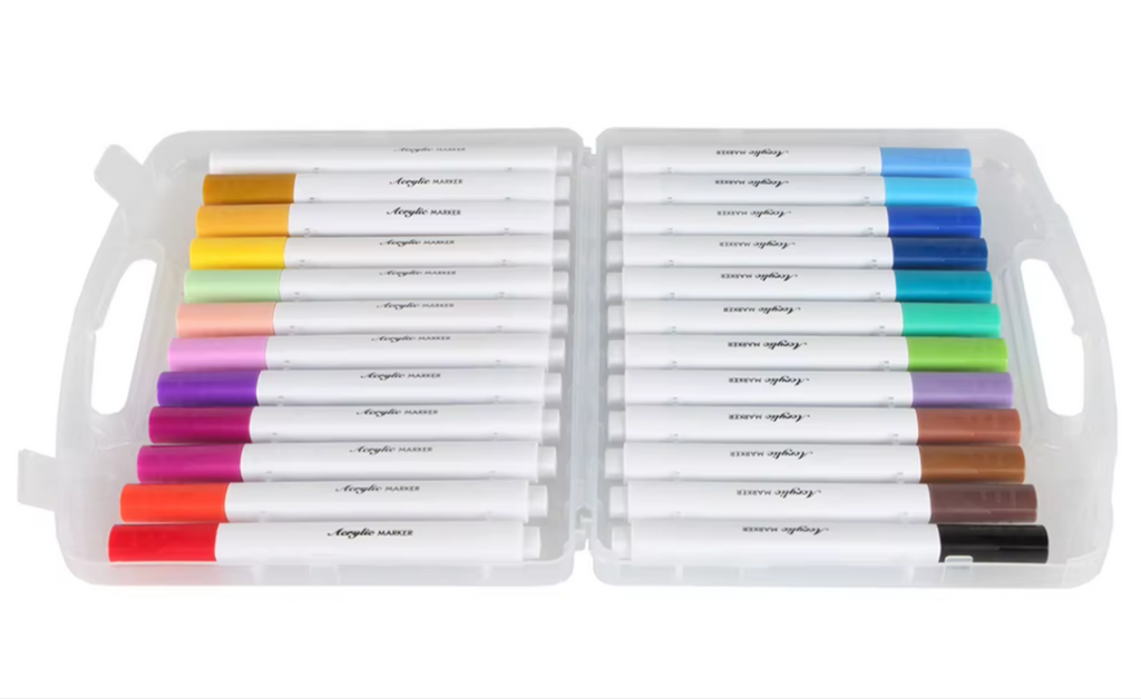 Penpeak 24'lü Akrilik Marker Seti Kilitli Çantalı