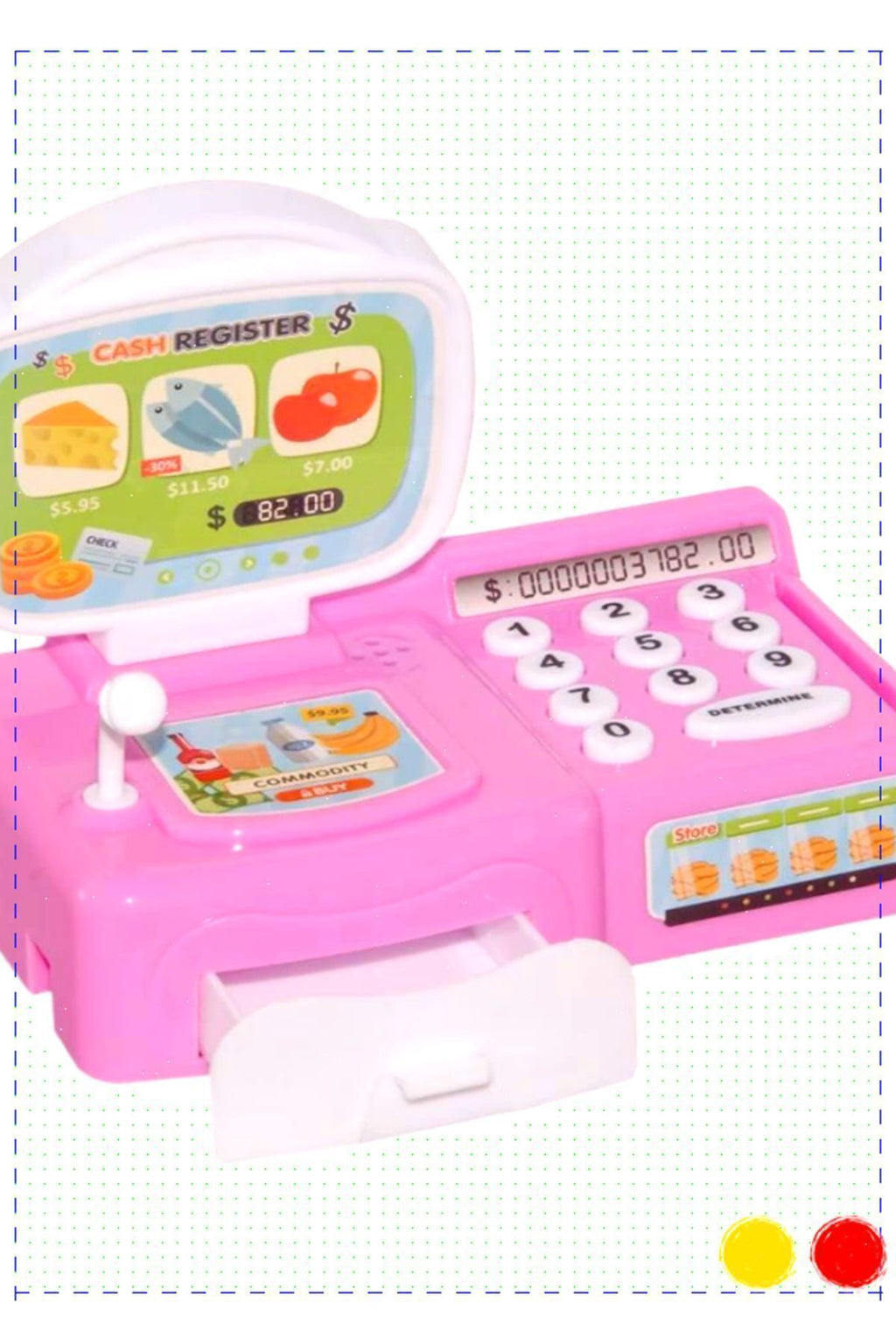 Pilli Küçük Yazarkasa -Asya Kız Erkek Cocuk Egitici Montessori Oyuncaklar Saglıklı Ürün