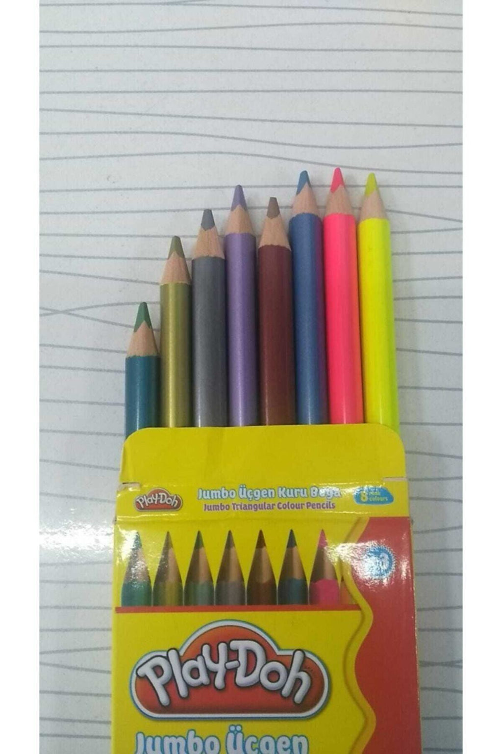 Play-doh 6 Renk Jumbo Kuruboya Ku016